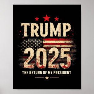 Poster O Regresso Do Meu Presidente Trump 2025