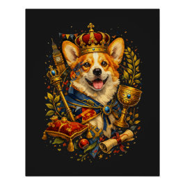 Póster O Rei Corgi