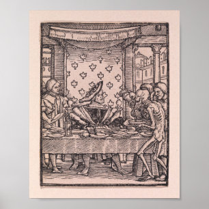 POSTER O REI, DA DANÇA DA MORTE