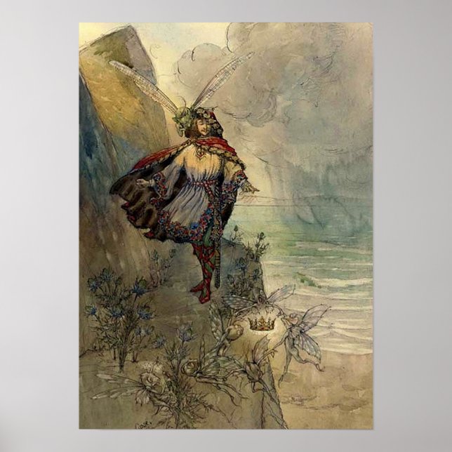 Póster "O Rei Fada" (Frente)