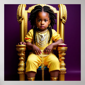 Poster O Rei Jovem Majestoso