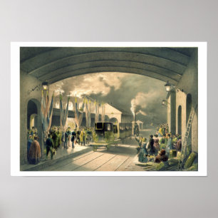 Poster O Rei na Estação de Nova Cruz (lito)