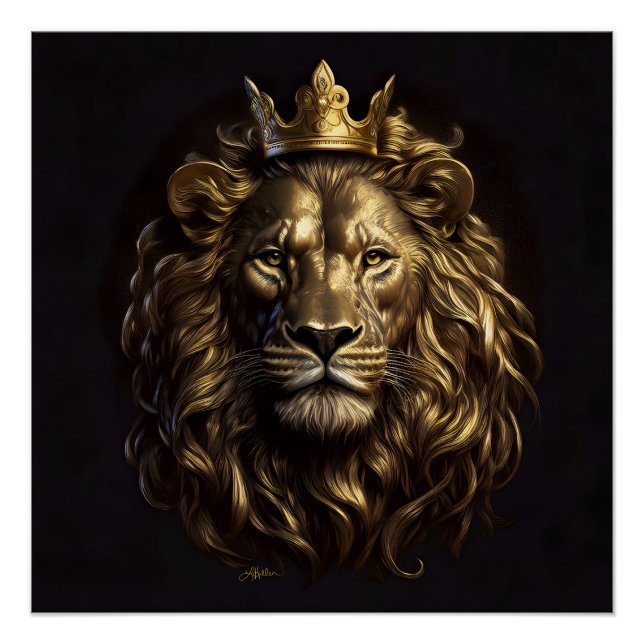 Póster O Rei! O Leão não-tão-covarde de Oz (Frente)