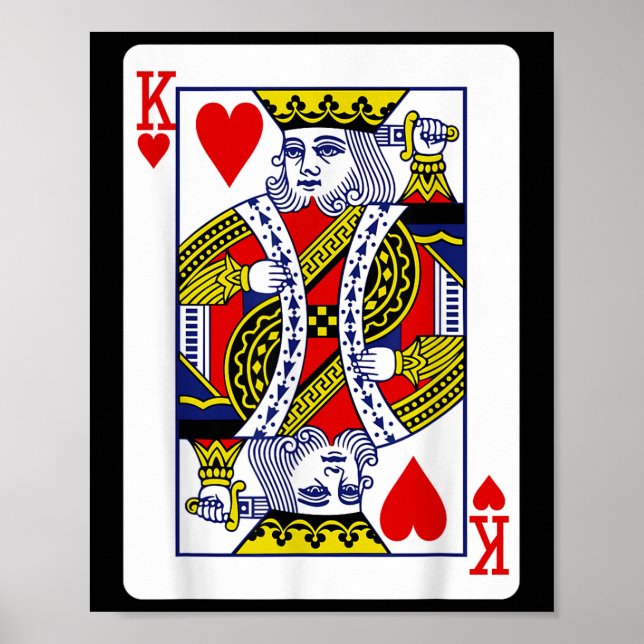 Poster O Rei Original dos Corações (Rei Suicida) (Frente)