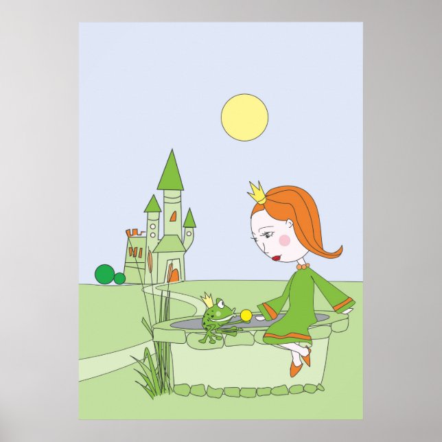 Póster o rei sapo (Frente)