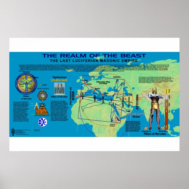 Poster O Reino do Cristo AntiCristo (Frente)