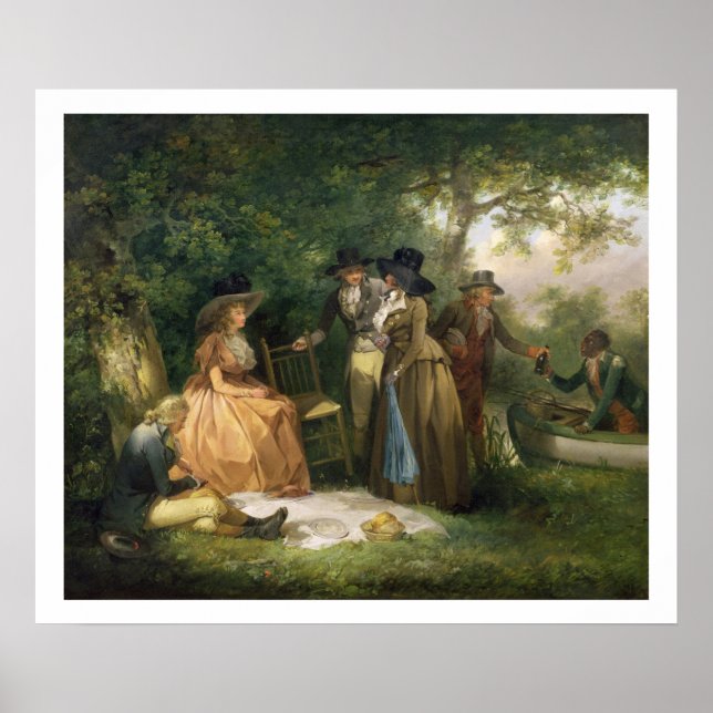 Póster O Repassado do Angler (óleo na canvas) (Frente)