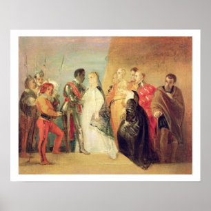 Póster O retorno de Othello, ato II, cena ii 'de Othe
