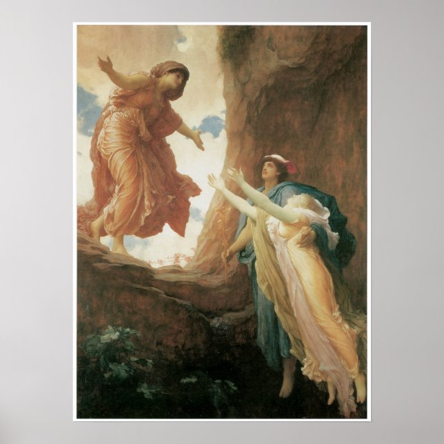 Póster O retorno de Persephone por Frederic Leighton (Frente)