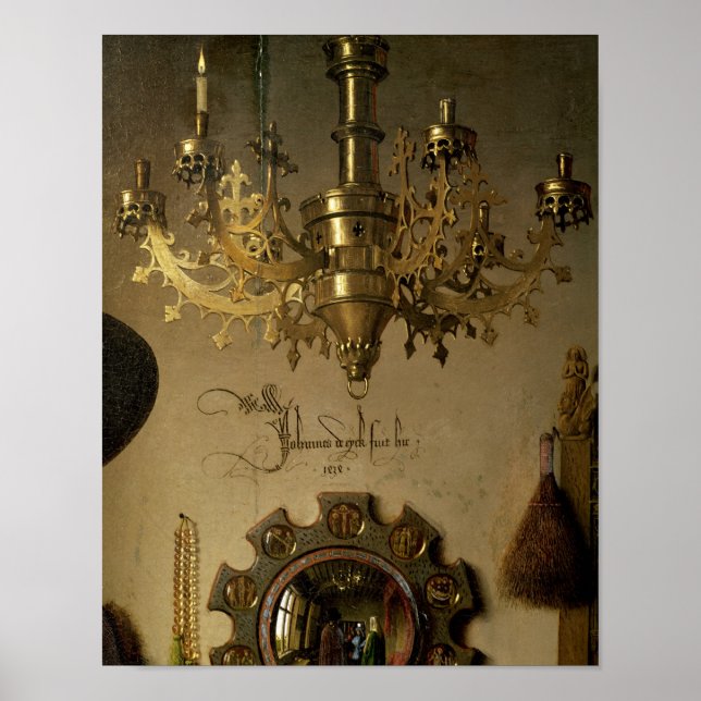 Póster O retrato de Giovanni Arnolfini (Frente)