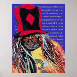 Poster O retrato personalizado Padre Funk