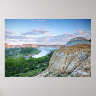 Poster O Rio Little Missouri no Little