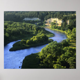 Póster O rio Niobrara perto do Namorados de Nebraska