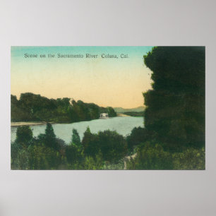 Poster O Rio Sacramento SceneColusa, CA