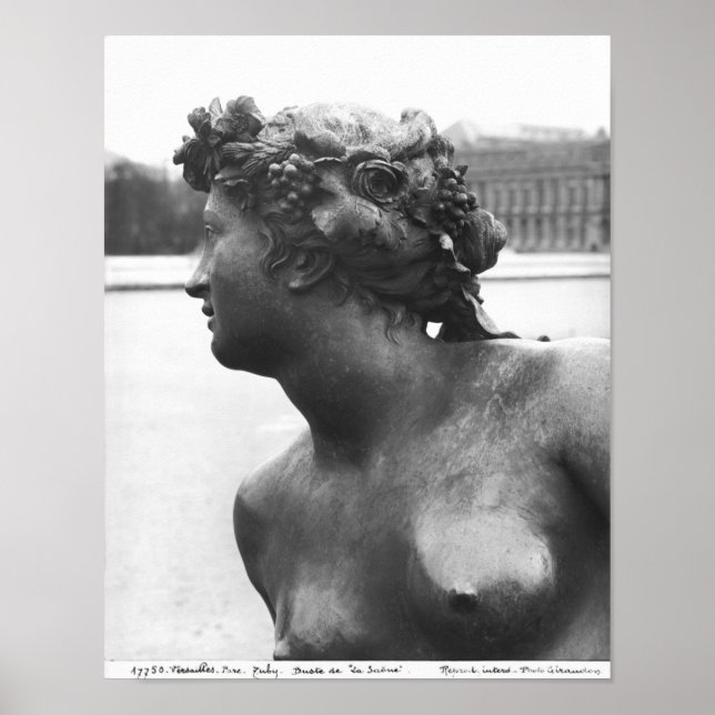 Póster O rio Saone, do Parterre (Frente)