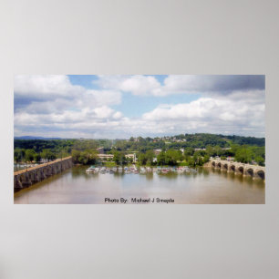 Póster O Rio Susquehanna de negligência