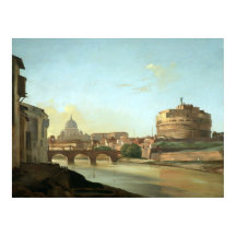 O rio Tiber em Castel Sant’Angelo