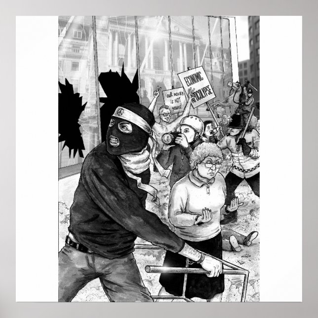 Póster O Rioter Econômico (Frente)