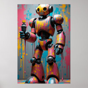Poster O Robô de Grafite