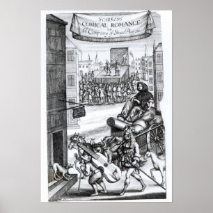 Póster O romance cômico de Paul Scarron