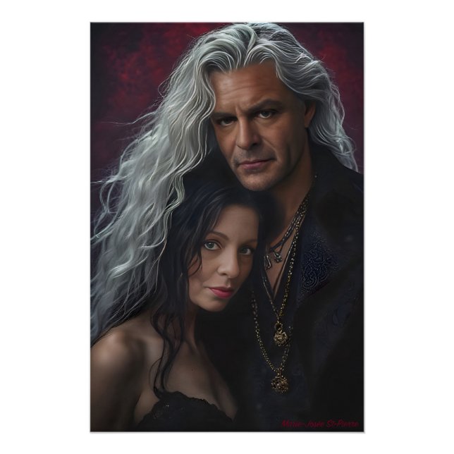 Póster O Romance do Coração Selvagem  (Frente)