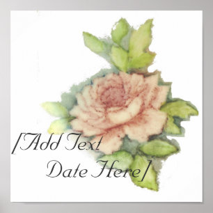 Póster O rosa do inglês Poster-Personaliza