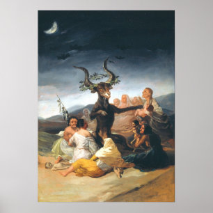 Poster O Sabá Das Bruxas Francisco Goya