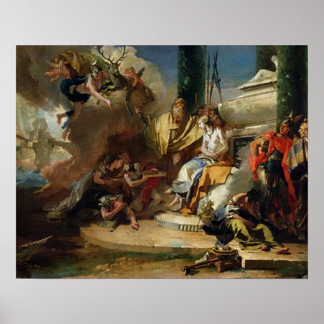 Poster O Sacrifício da Iphigenia (Frente)