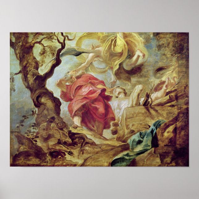 Poster O Sacrifício de Isaac (Frente)