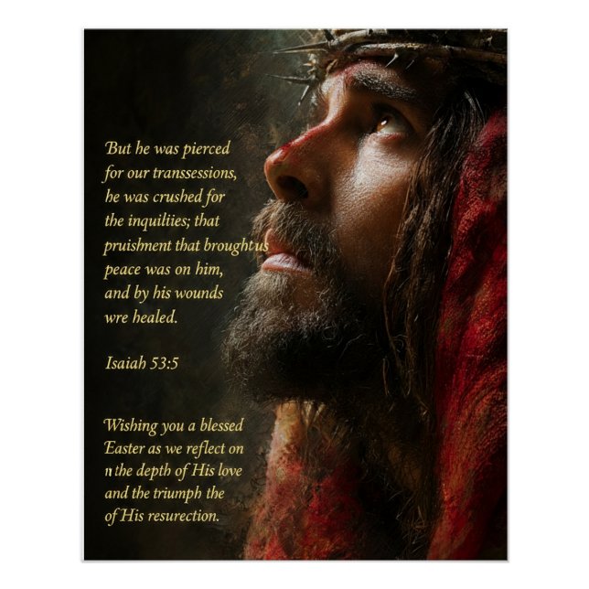 Póster "O Sacrifício Supremo" (Frente)