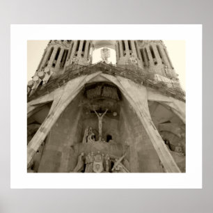 Póster O Sagrada Familia de Gaudi