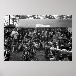 Póster O Salão B&W