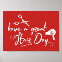 O Salão De Cabelo Tem Um Excelente De Cabelo Verme