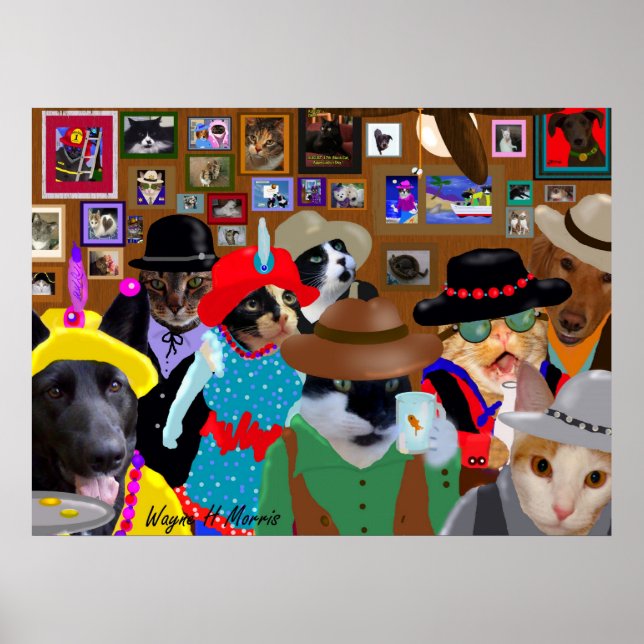 Póster O Salão Figura 2 (Frente)