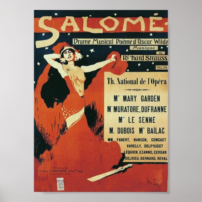 Poster O Saloma da Ópera (Frente)
