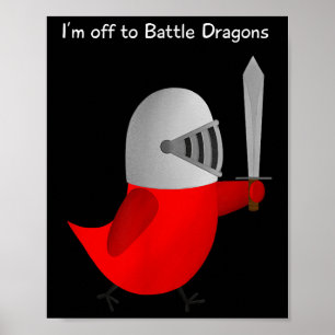Poster O Sammy Bird - Estou indo batalhar dragões 
