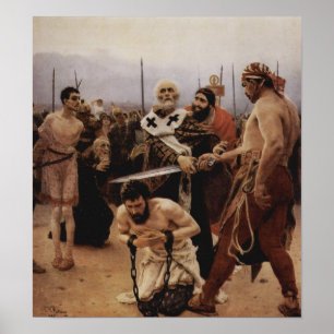 Póster O santo Nicholas salvar três Innocents da morte