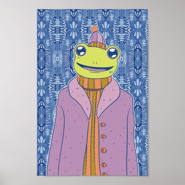 Poster O Sapo Aconchegante (Frente)