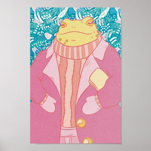 Poster O Sapo de inverno (Frente)