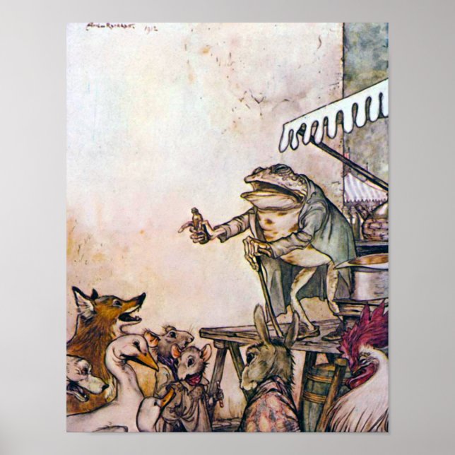 Póster O Sapo Quack (Frente)