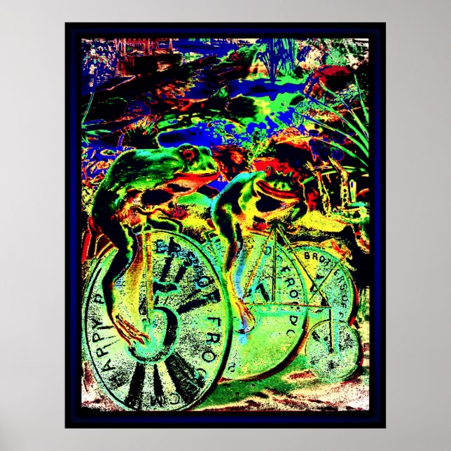 Póster O Sapo Race (Frente)