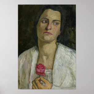 Póster O Sculptress Clara Rilke-Westhoff 1905