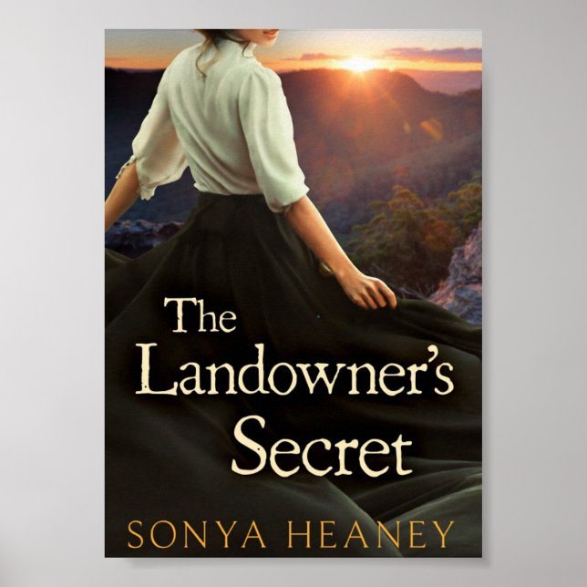 Poster O Segredo de Landowner de Sonya Heaney (Frente)