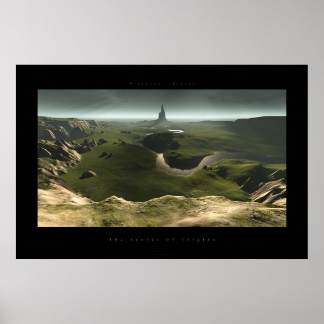 Póster O segredo de Tirgrin (Frente)
