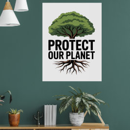 Poster O Segredo para um Futuro mais Verde está Arraigado