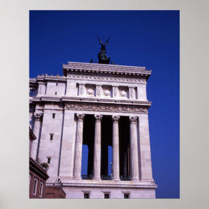 Poster O segundo Victor Emmanuel Monument Roma