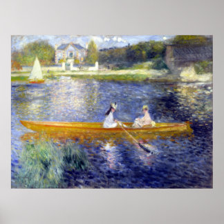 Poster O Sena em Asnieres (O Skiff) Renoir