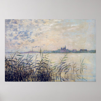 Póster O Sena perto do Argenteuil - Claude Monet