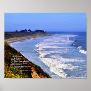 Póster O Senhor Abençoa-Te E Mantém-Te