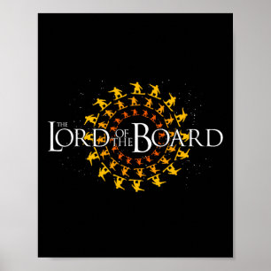 Poster O Senhor Da Prancha Presente Divertido De Snowboar